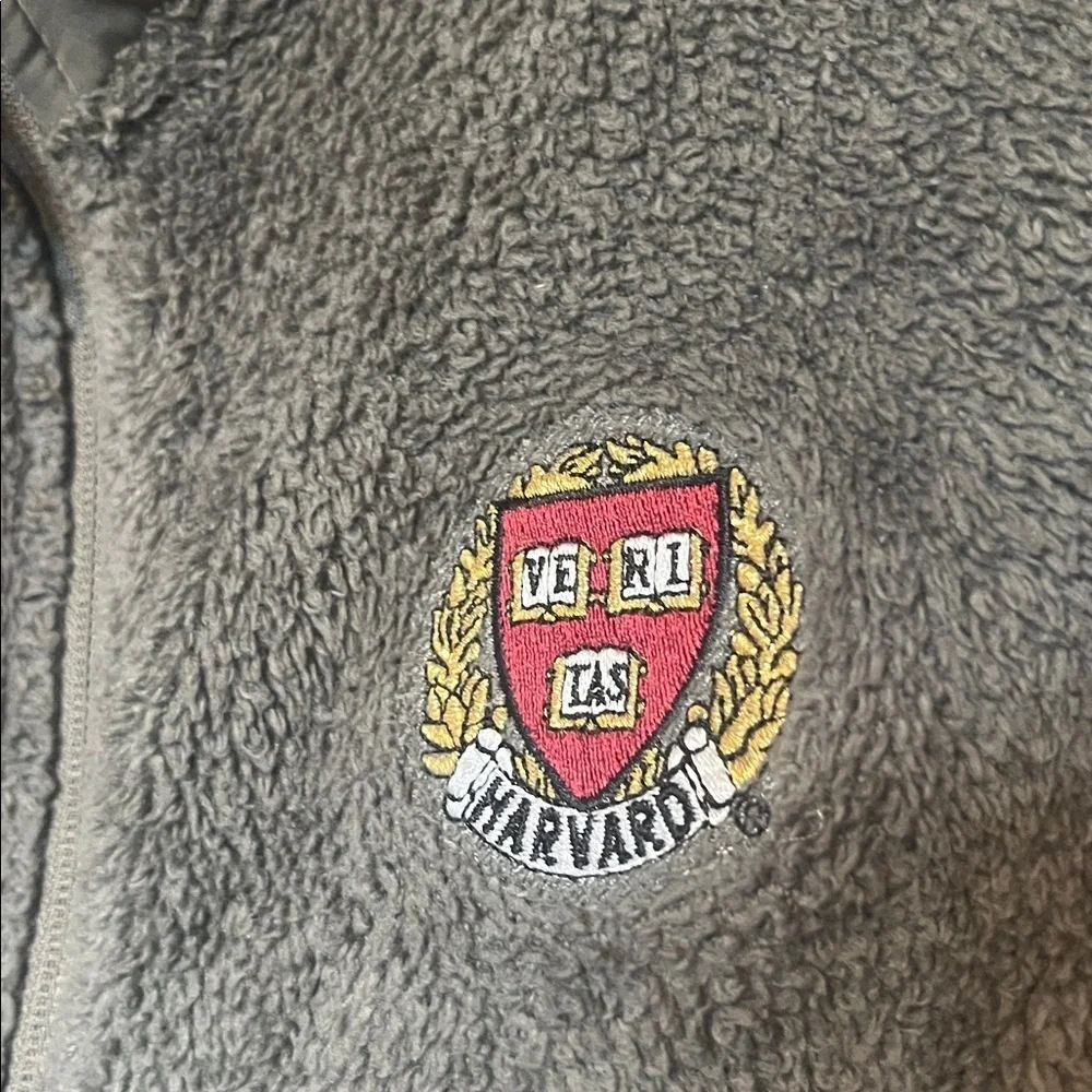 Champion Harvard Zip Up Fleece, size large
